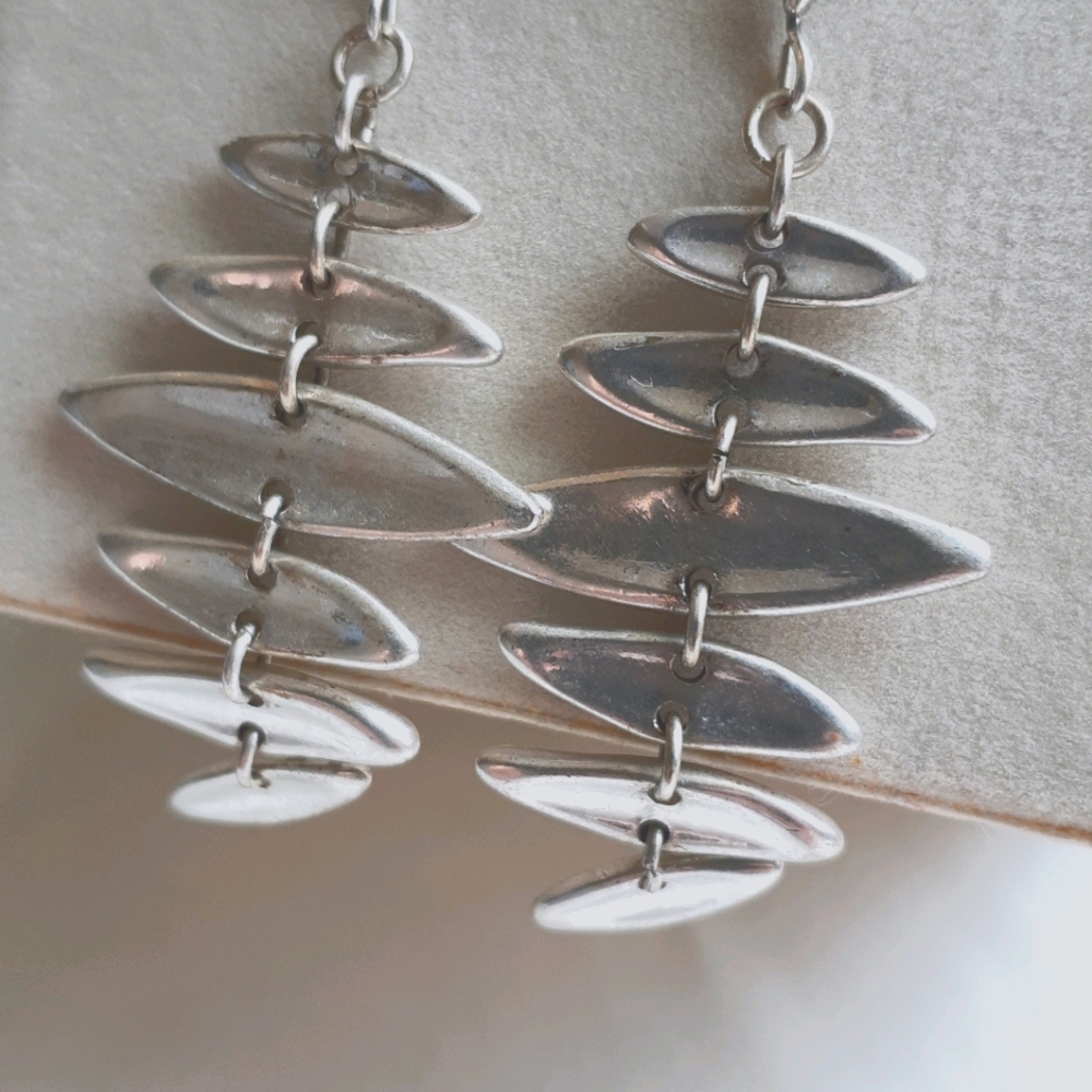 ROBERT LEE MORRIS silver  earrings